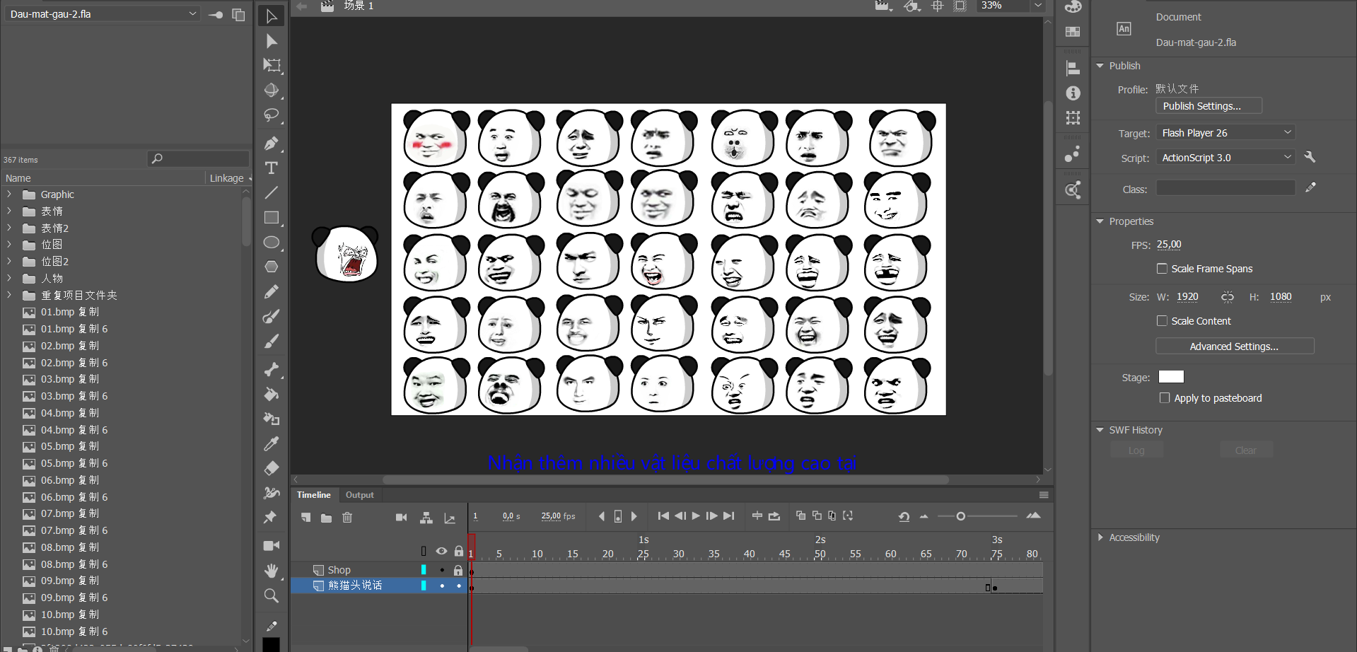 L&agrave;m phim gấu