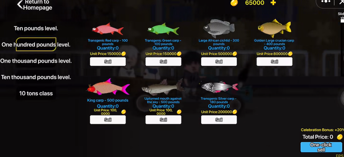 Cửa h&agrave;ng c&aacute; vạn c&acirc;n